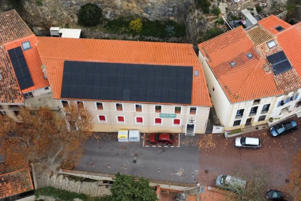 Salle des fêtes de Vingrau — installation photovoltaïque SmartSun